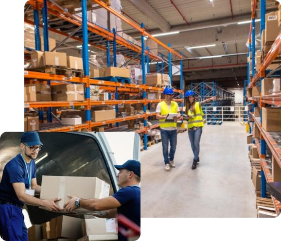 Climate-controlled storage warehouse